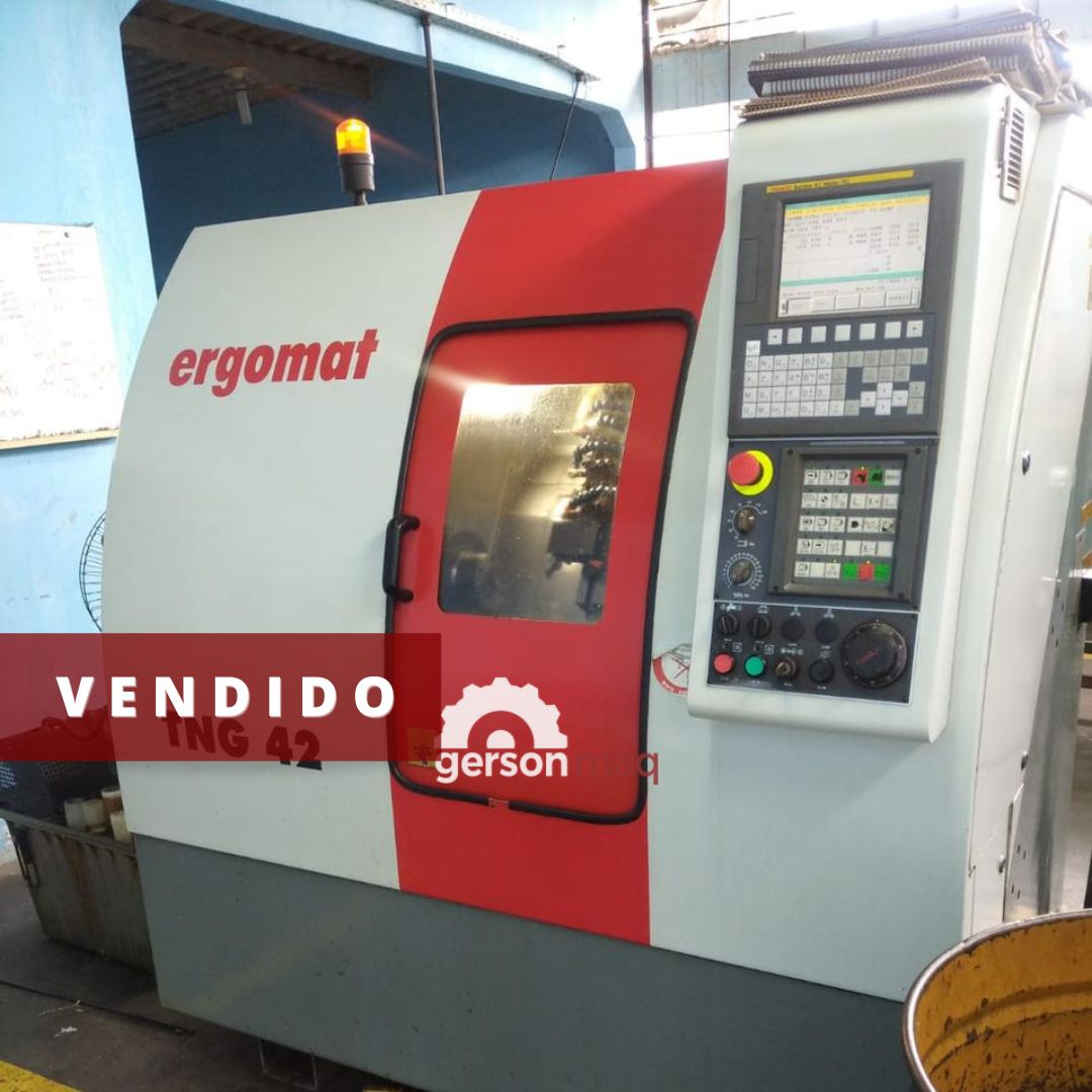 TORNO CNC ERGOMAT TNG42 ANO 2014